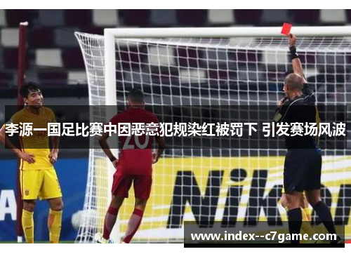 李源一国足比赛中因恶意犯规染红被罚下 引发赛场风波 李源一国足比赛中因恶意犯规染红被罚下 引发赛场风波