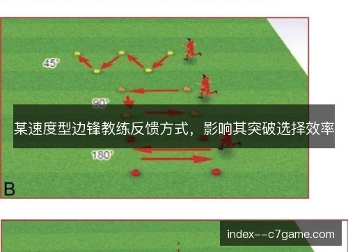 某速度型边锋教练反馈方式，影响其突破选择效率